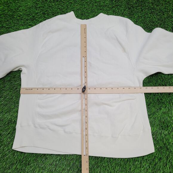 Vintage 90s Brown Sweatshirt Womens XL 21x24 White - Picture 4 of 15